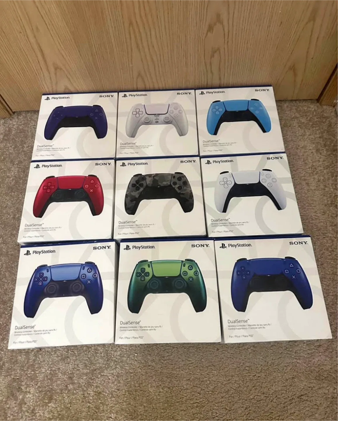 New Sony PlayStation 5 DualSense Wireless Controllers