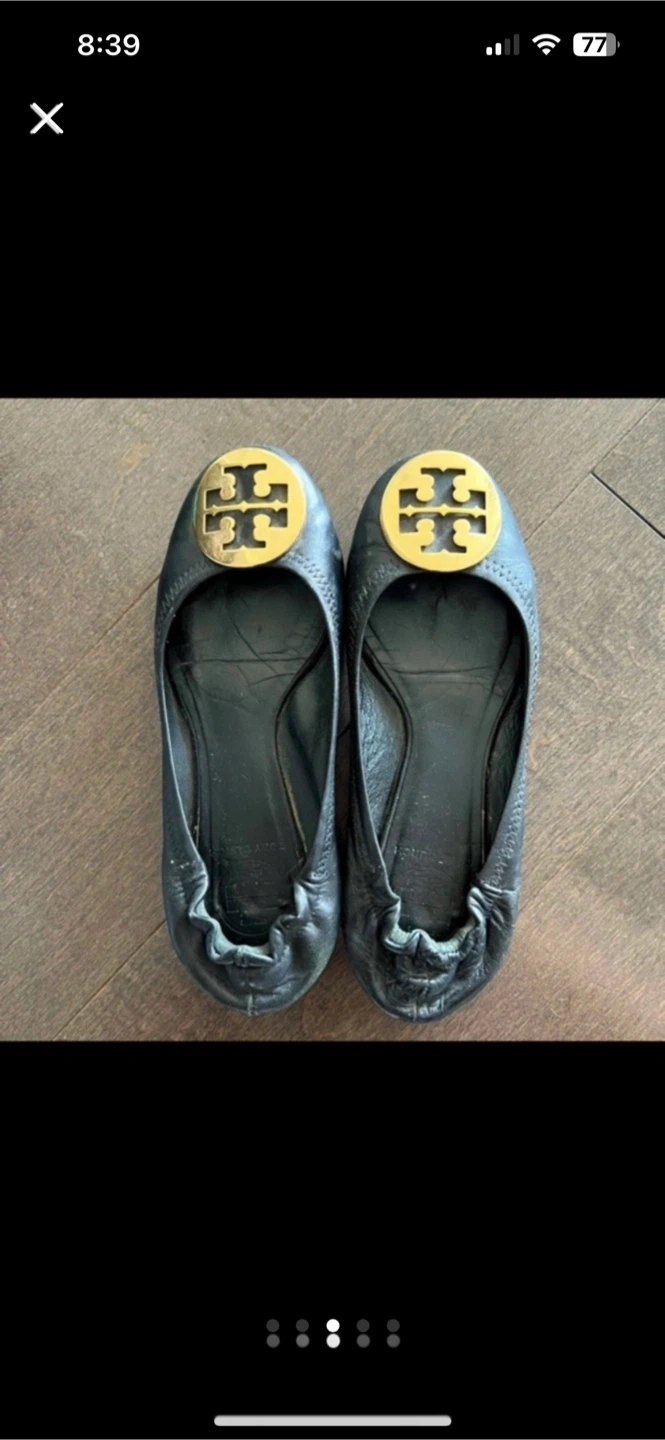 🥕Tory Burch Black Ballet Flats for $25 - photo 3