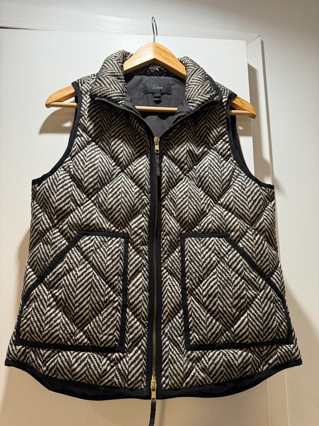 J.Crew Quilted Vest - Size S