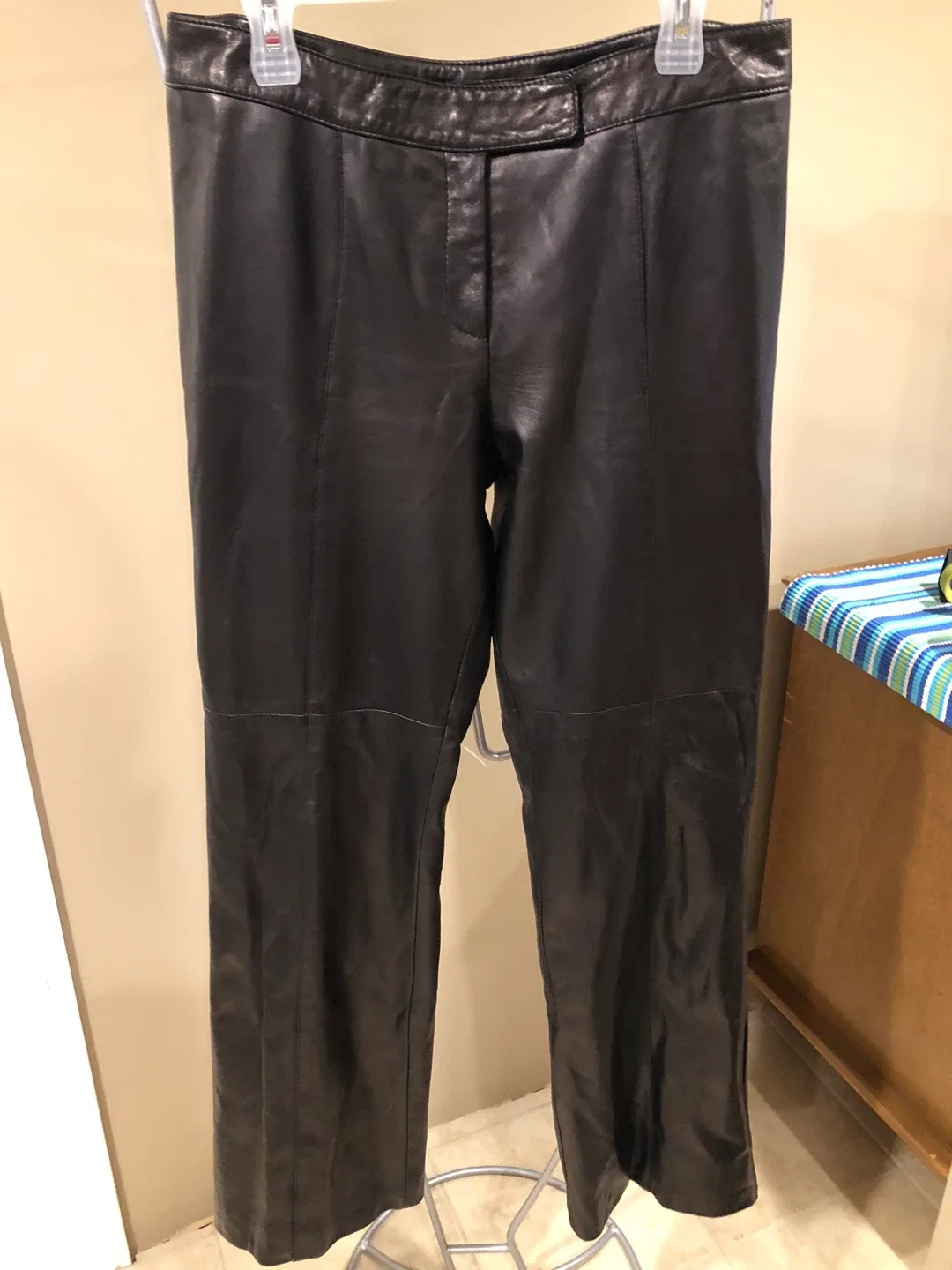 Danier Black Leather Pants - Size 12 image indicator(6)