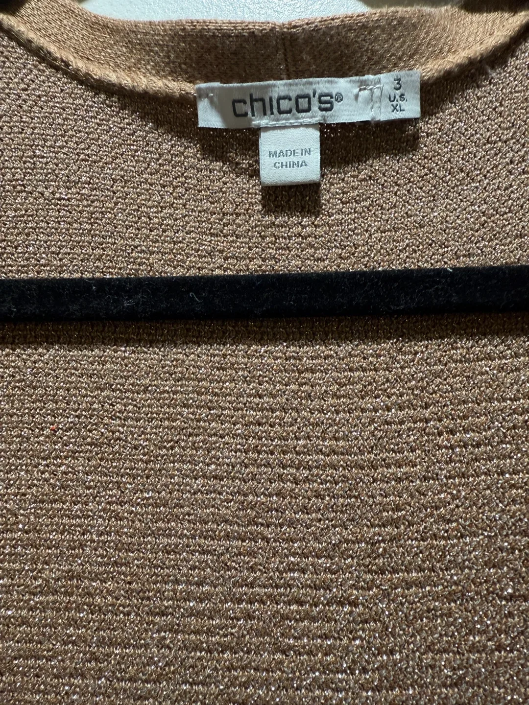 Chico's Size 3 (XL) Embellished Cardigan image indicator(3)