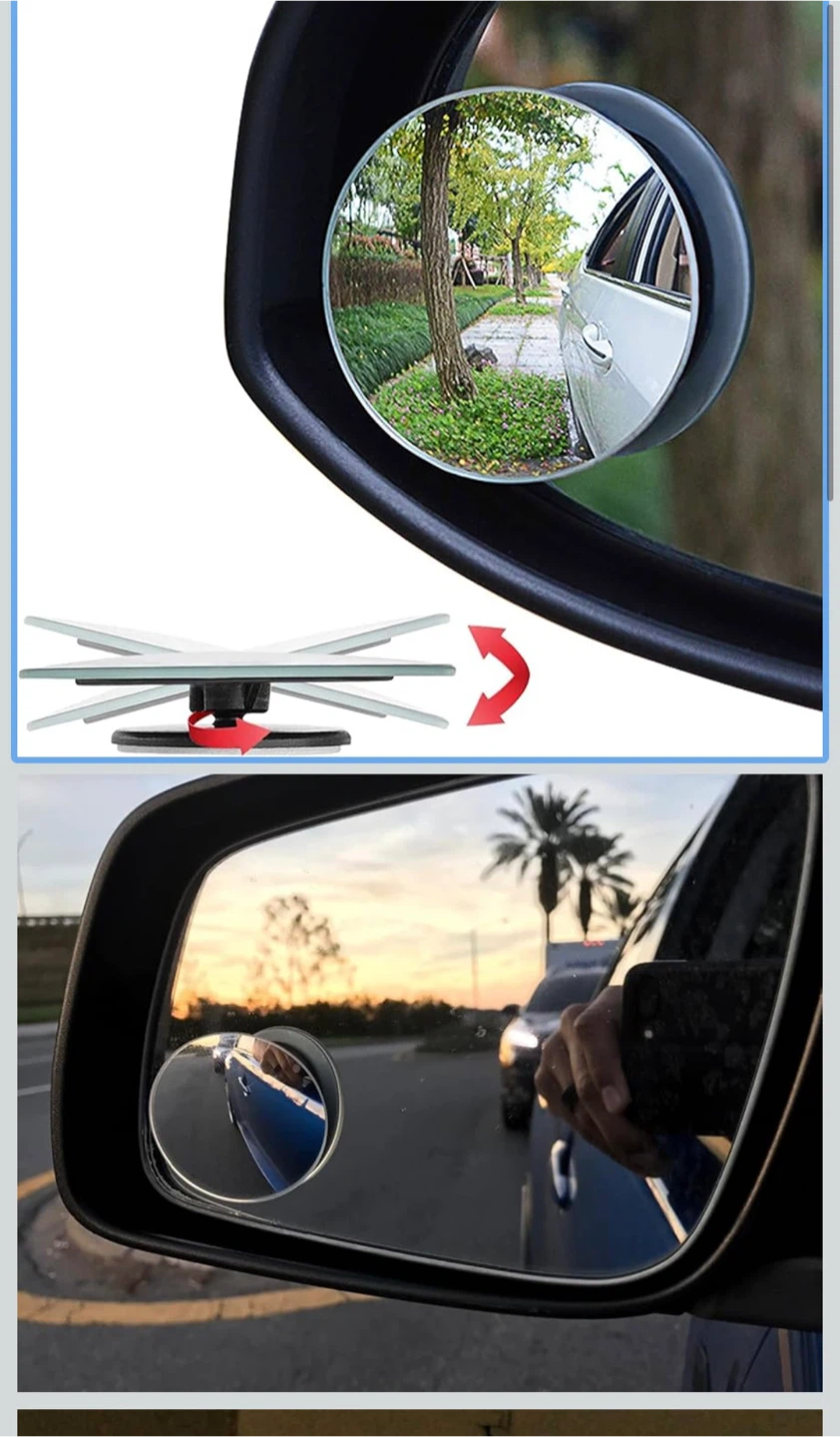 New Racing R Blind Spot Mirrors (2-pack) - photo 3