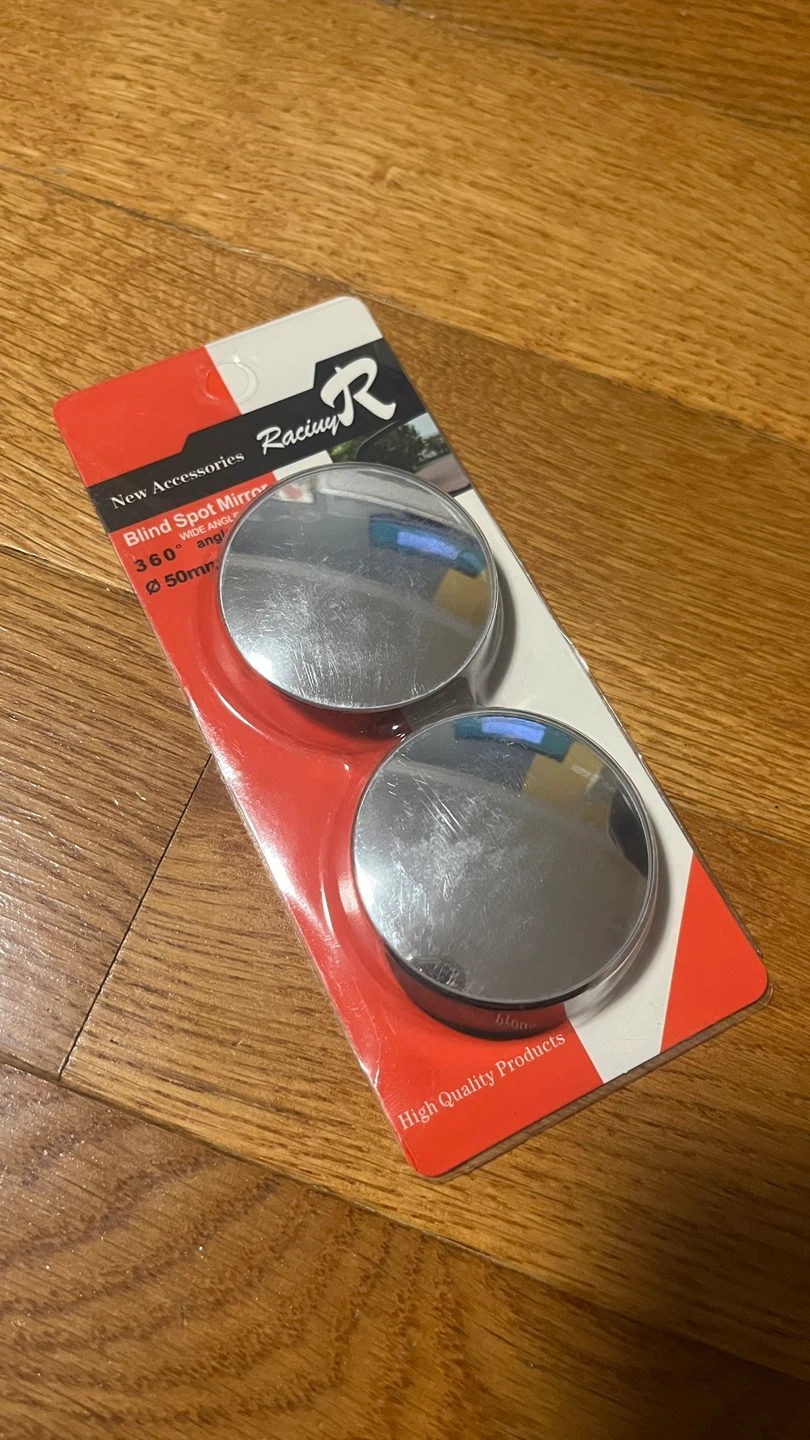 New Racing R Blind Spot Mirrors (2-pack)