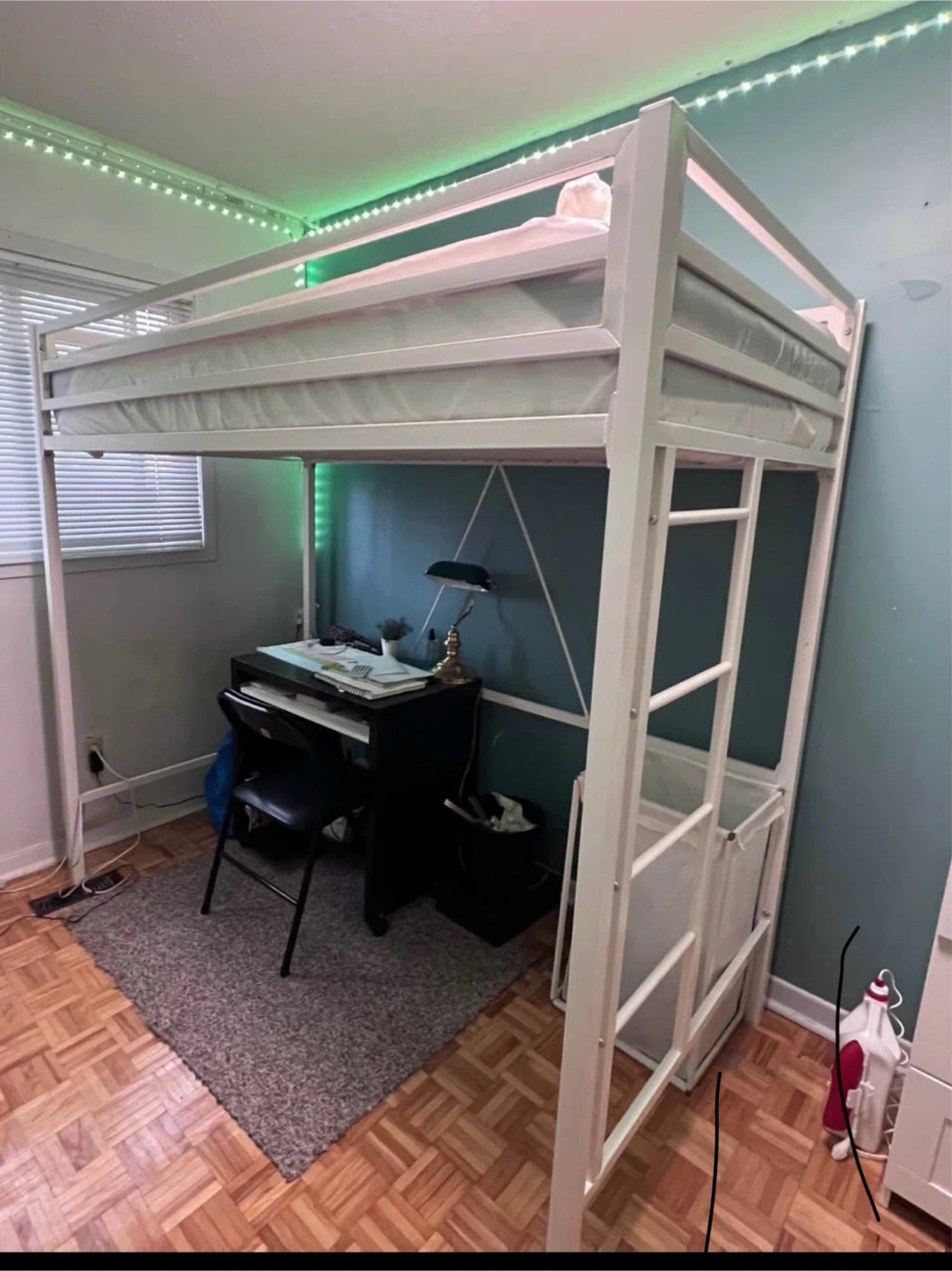 White loft bed on sale - photo 2