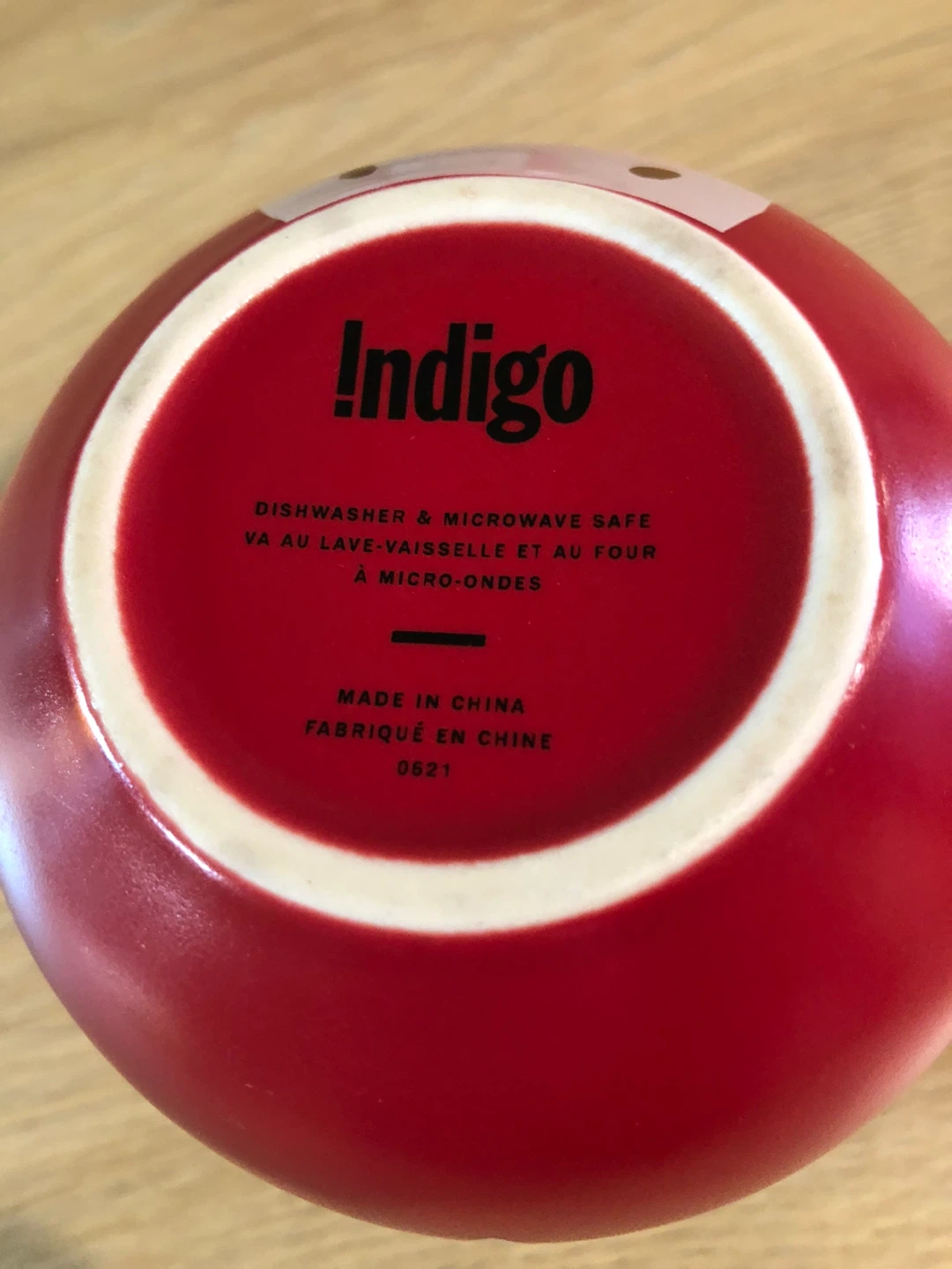 Indigo Easily A'Moosed Mug - Red - photo 3