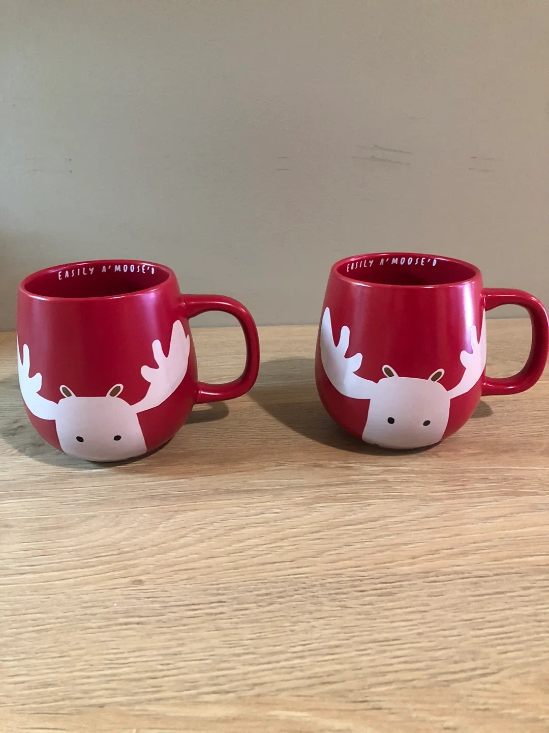 Indigo Easily A'Moosed Mug - Red