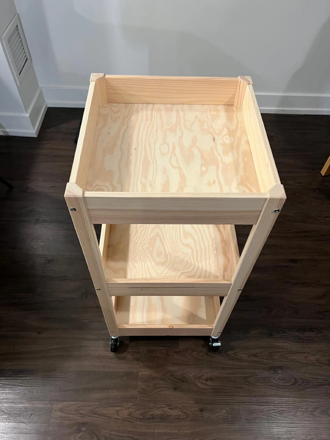 LOSHULT Utility cart, pine - photo 2