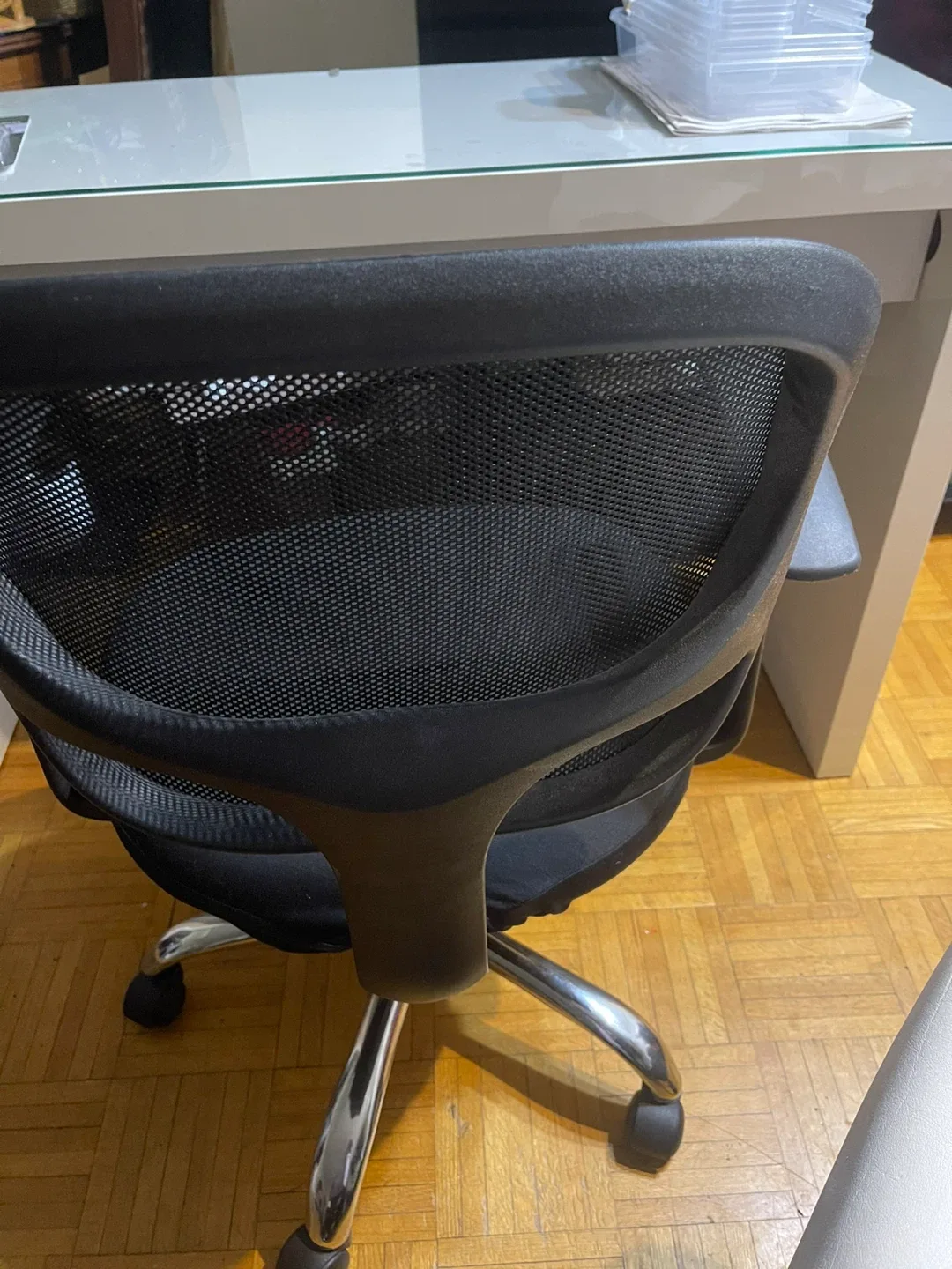 Black Mesh Office Chair image indicator(3)