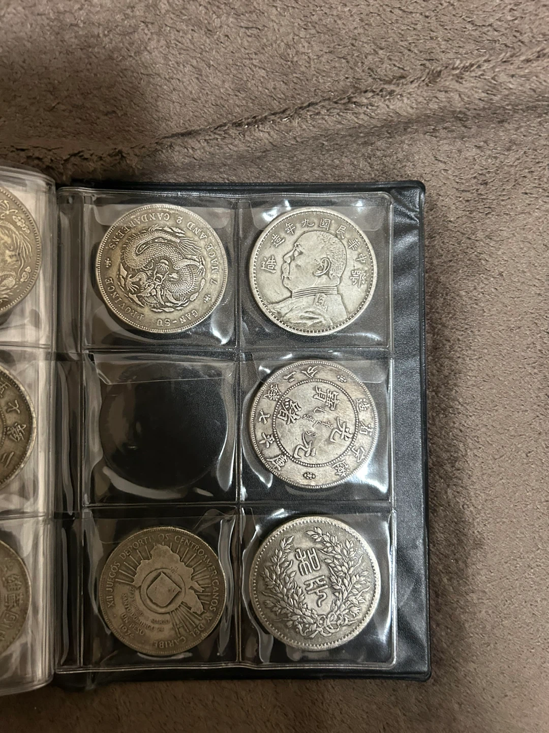 Antique Chinese Silver Coins Collection