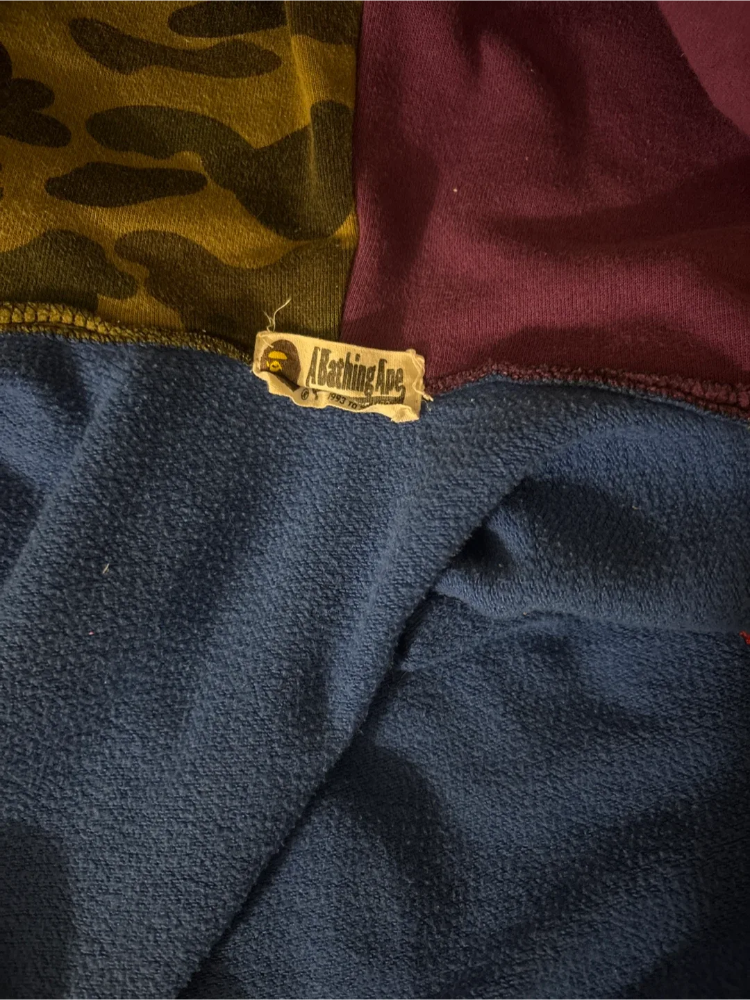 Bathing Ape Color Block Shark Hoodie !LTD! image indicator(5)