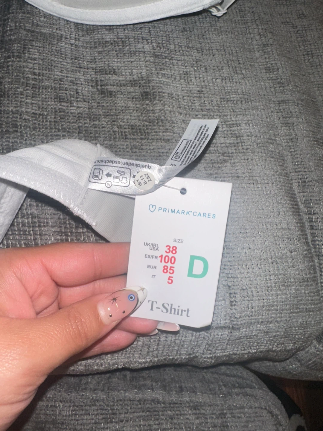 Primark Cares T-Shirt Bra Size 38D - photo 2