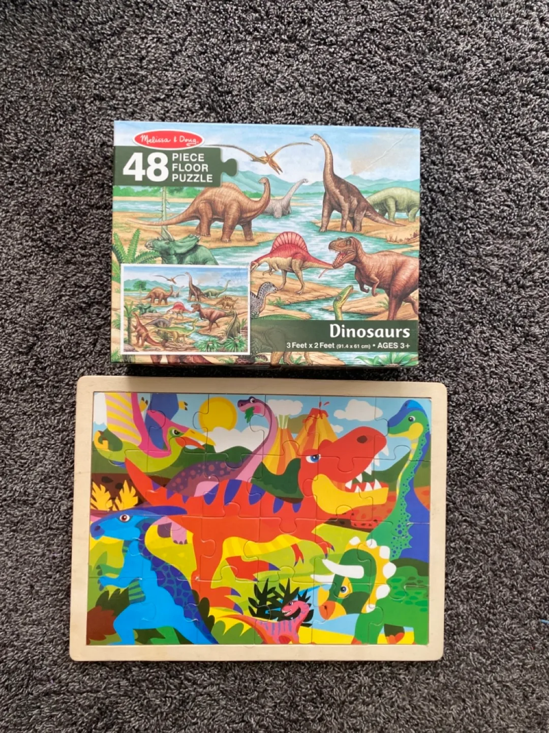 Melissa & Doug Dinosaurs Floor Puzzle - 48 Pieces