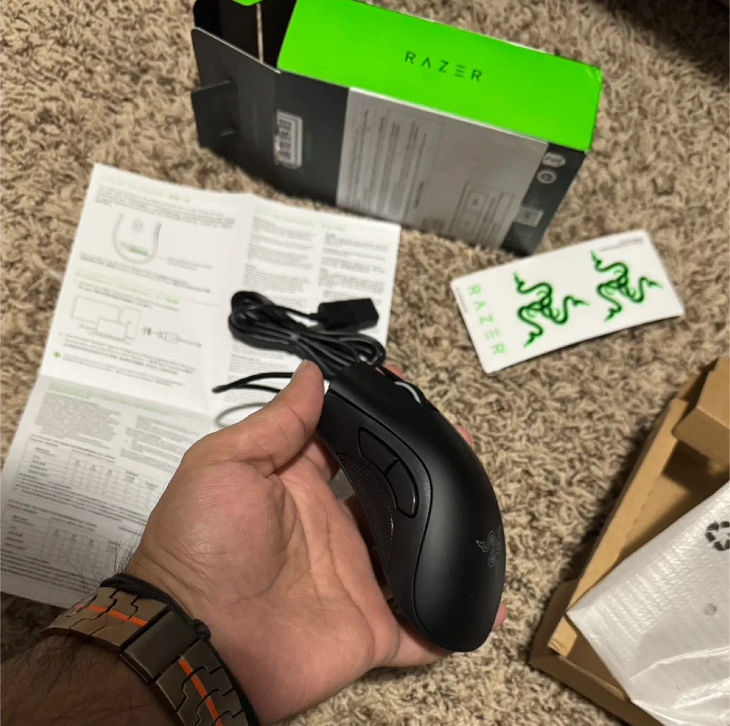 Razer New Gaming Mouse DeathAdder Essential image indicator(6)