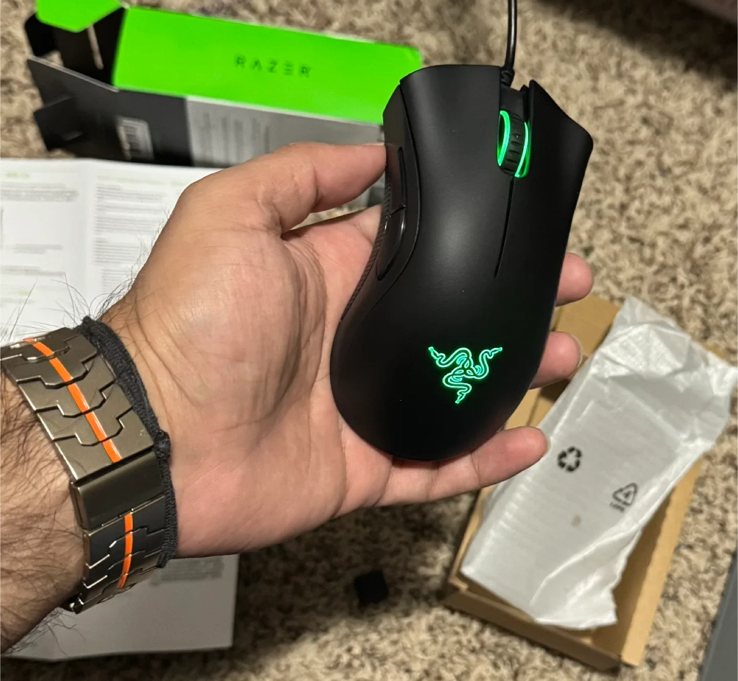 Razer New Gaming Mouse DeathAdder Essential image indicator(7)
