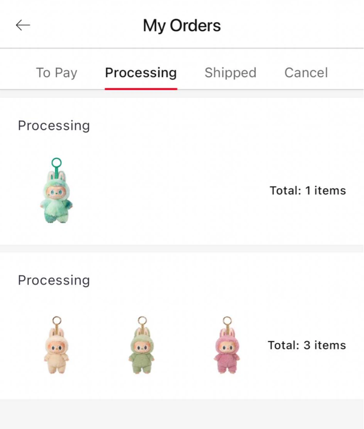 Labubu monster macaron series - Green grape - photo 3