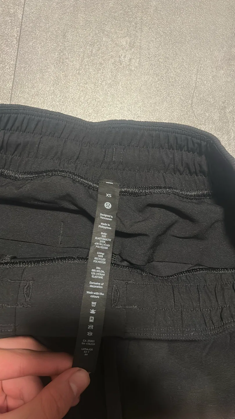 Lululemon Jogger XS Black image indicator(3)