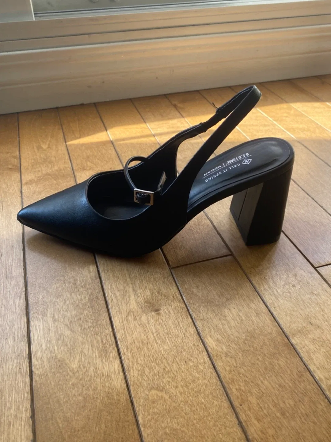 Call It Spring Black Heels - Size 6 image indicator(2)