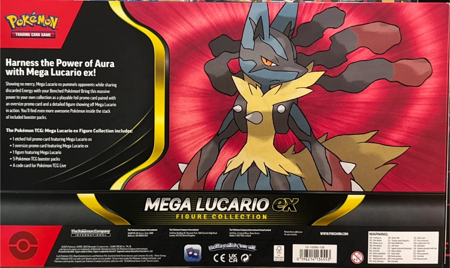Pokemon Mega Lucario Ex Figure Collection image indicator(2)