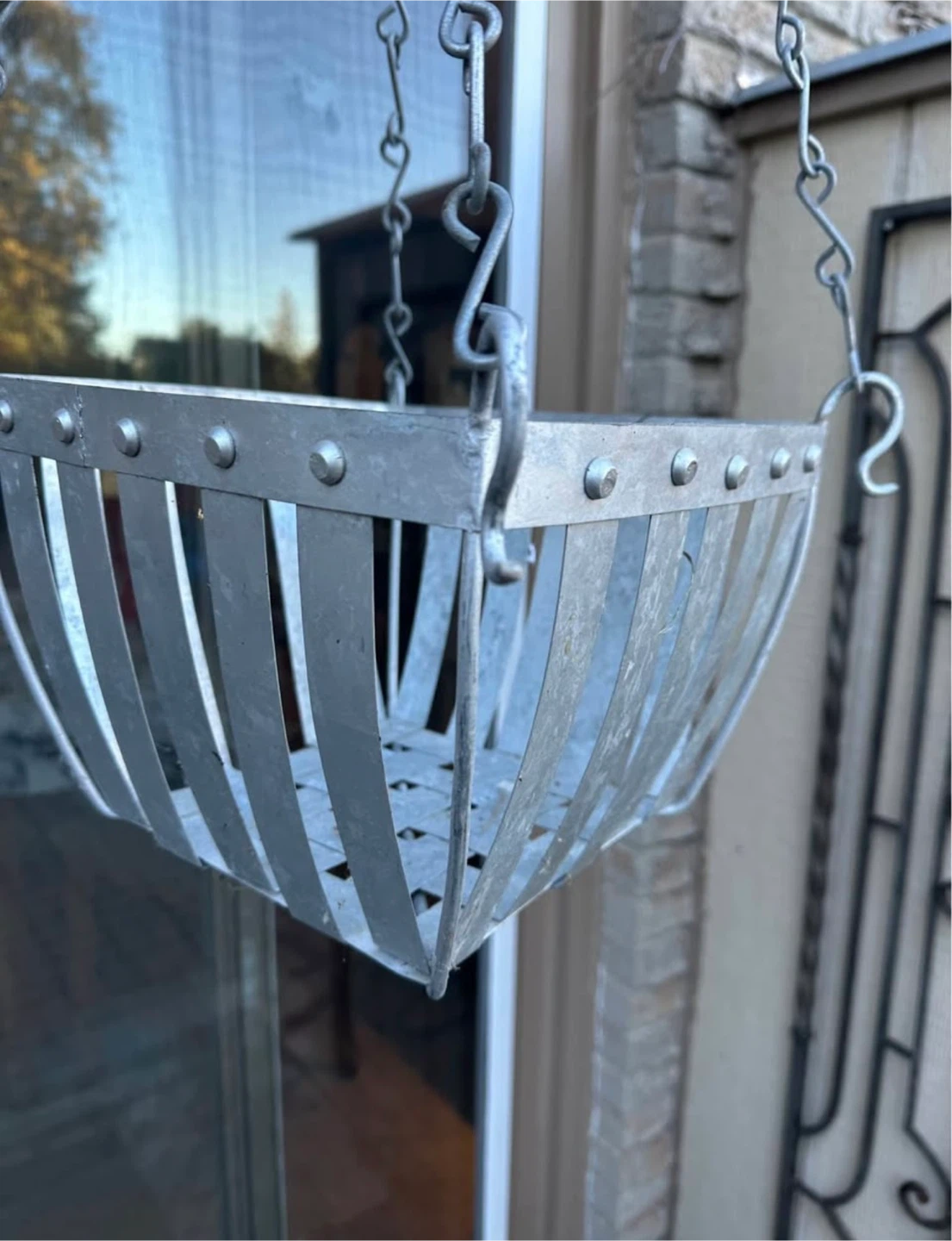 Metal Hanging Planter Basket - photo 4