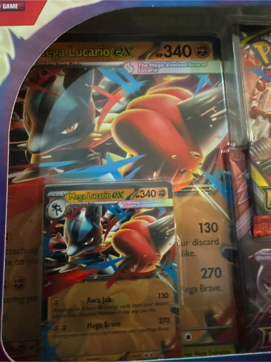 Pokemon Mega Lucario Ex Figure Collection image indicator(4)