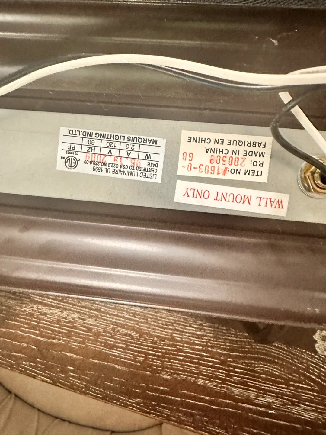 Marquis Lighting Wall Mount Light image indicator(3)