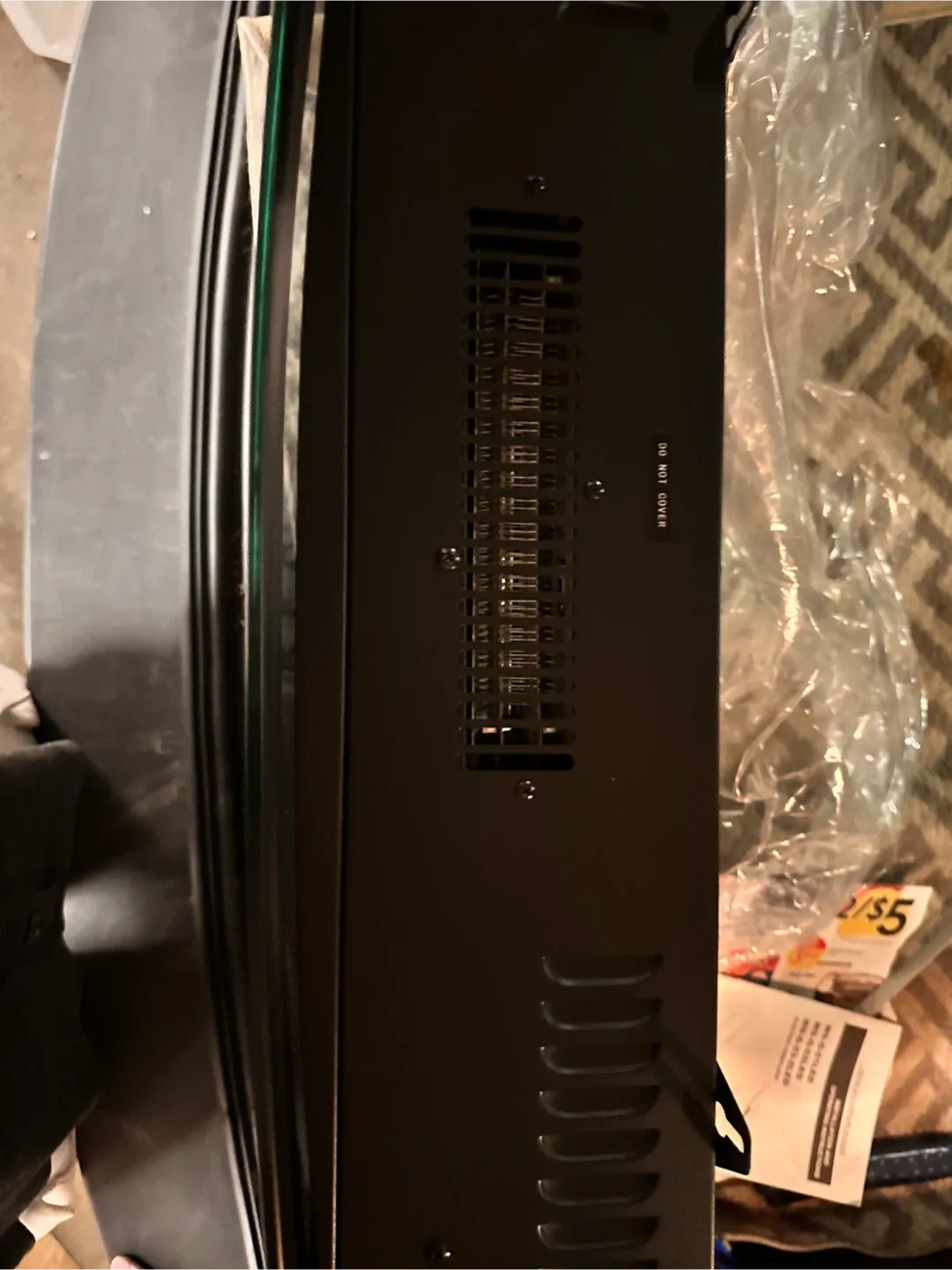 Electric Fireplace Heater - Like New! image indicator(2)