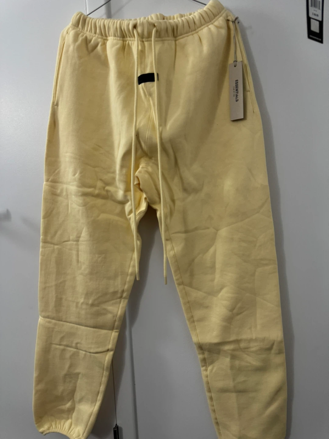 Fear of God Essentials Yellow Sweatpants