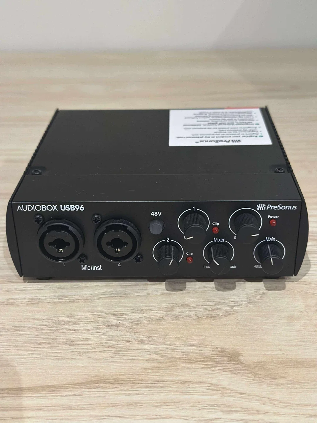 Presonus Audiobox USB 96 Audio Interface image indicator(2)