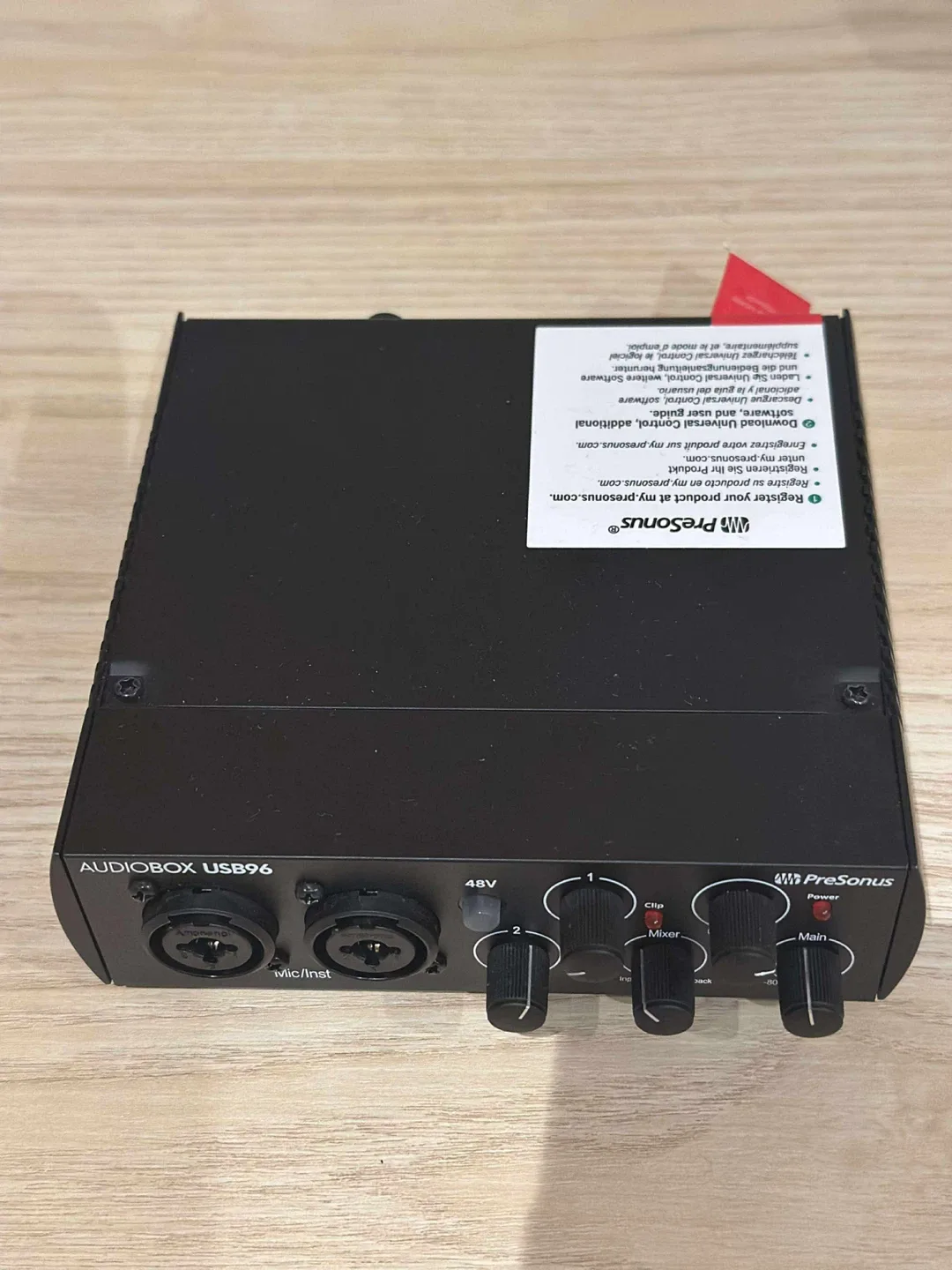 Presonus Audiobox USB 96 Audio Interface image indicator(3)