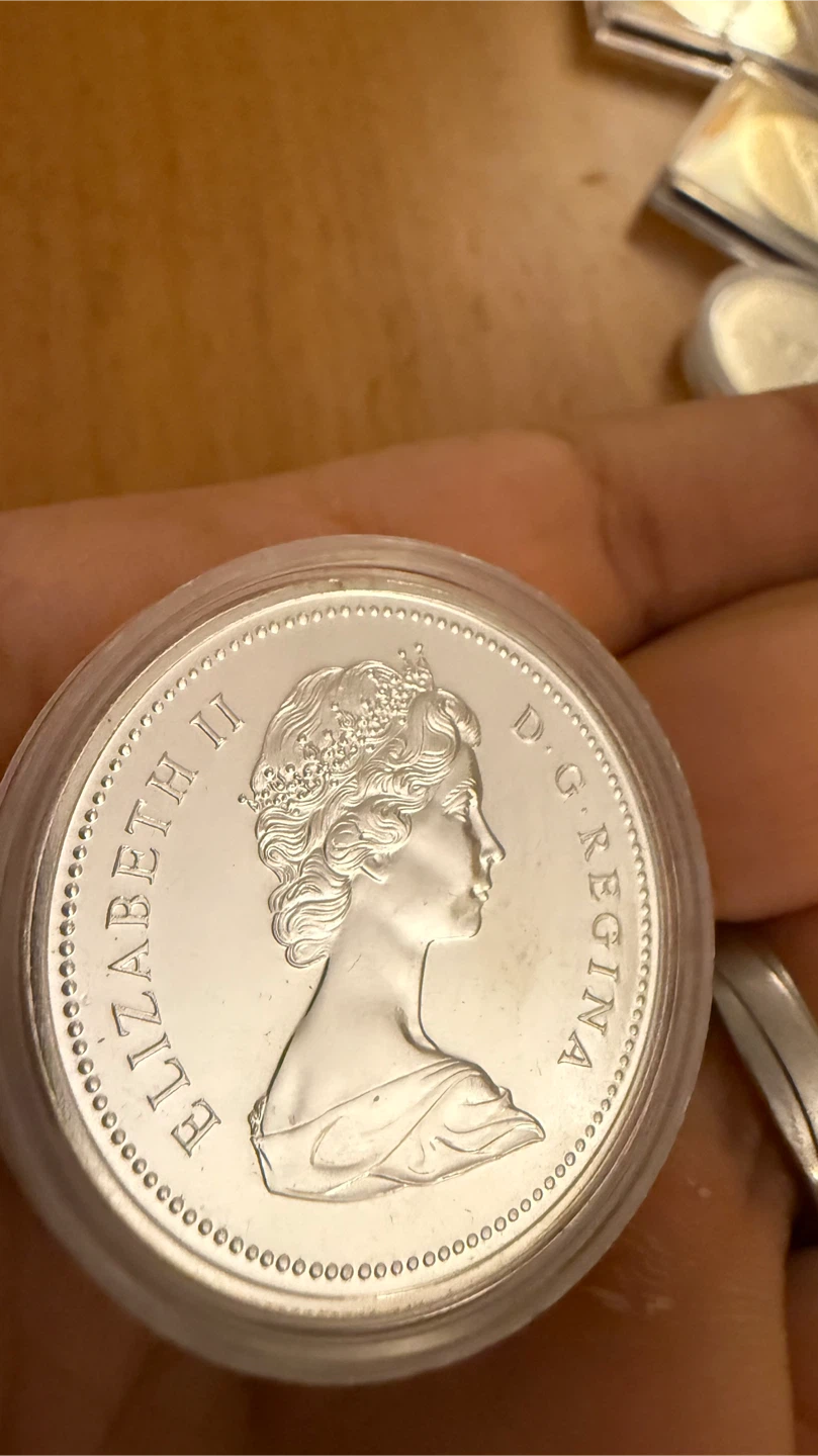 1975 Canada 50% silver Dollar - Calgary Centennial 🥕 - photo 2