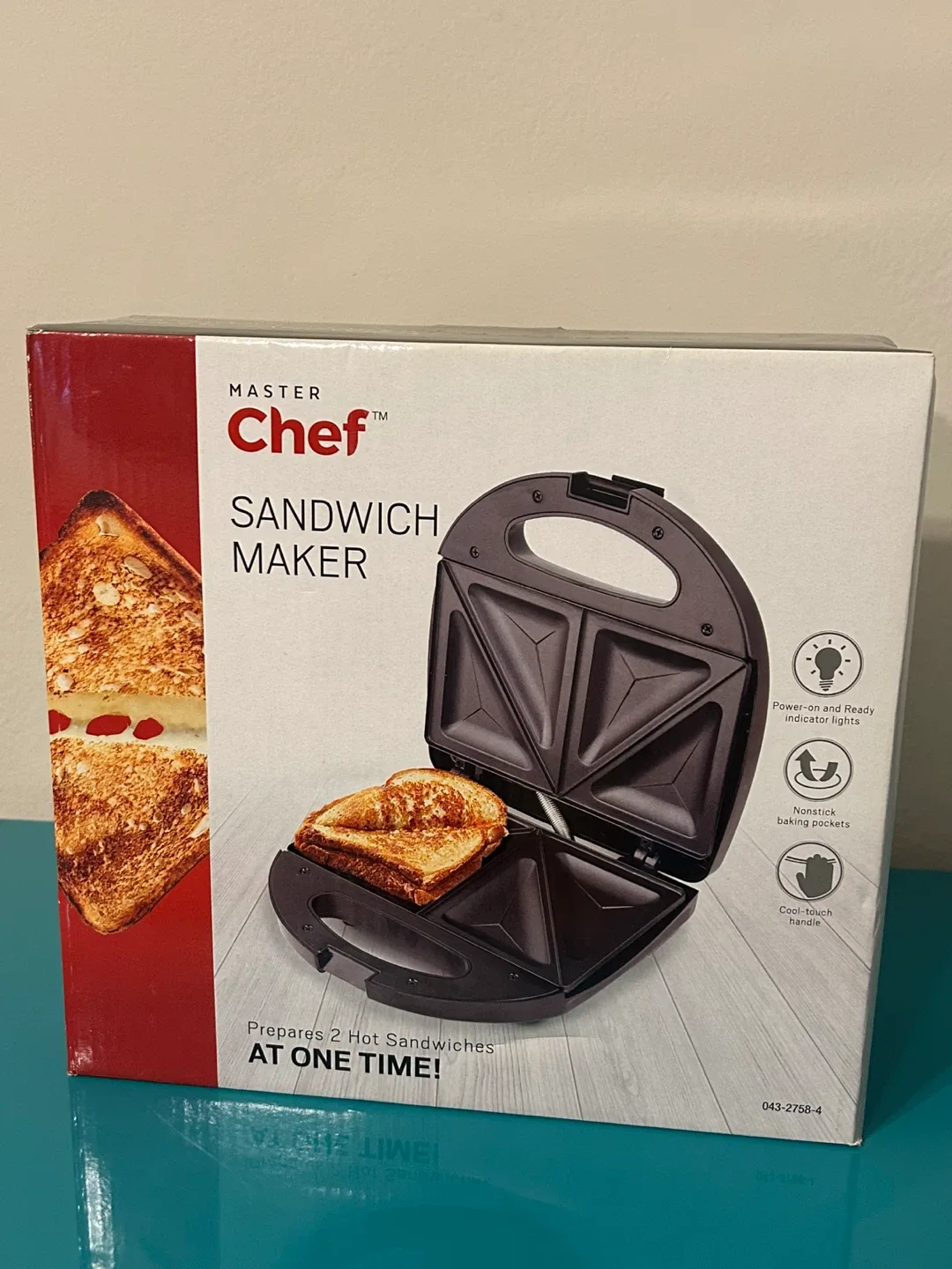 NEW Master Chef Sandwich Maker