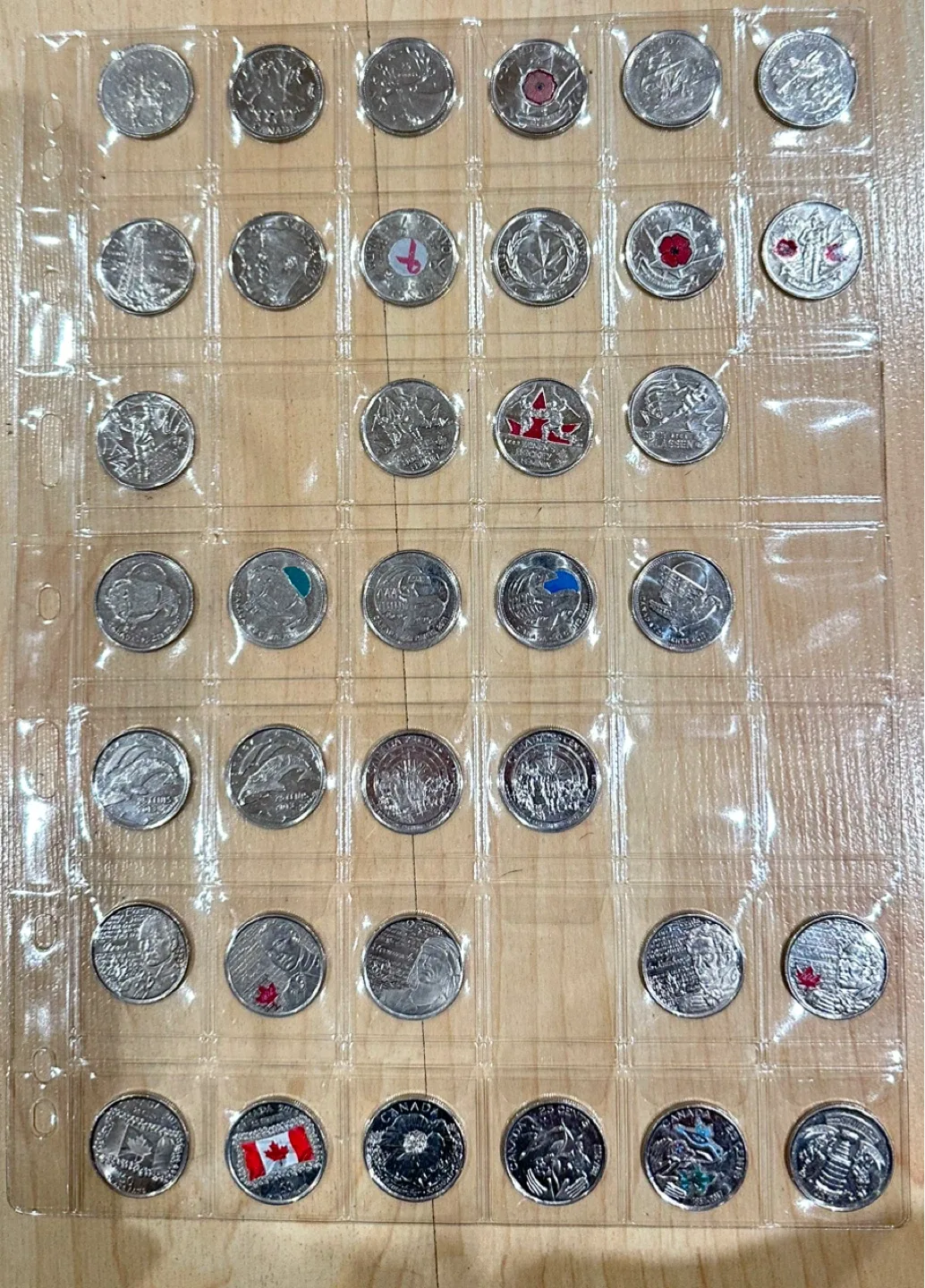 Canadian Commemorative Dollar Coins for trade image indicator(5)