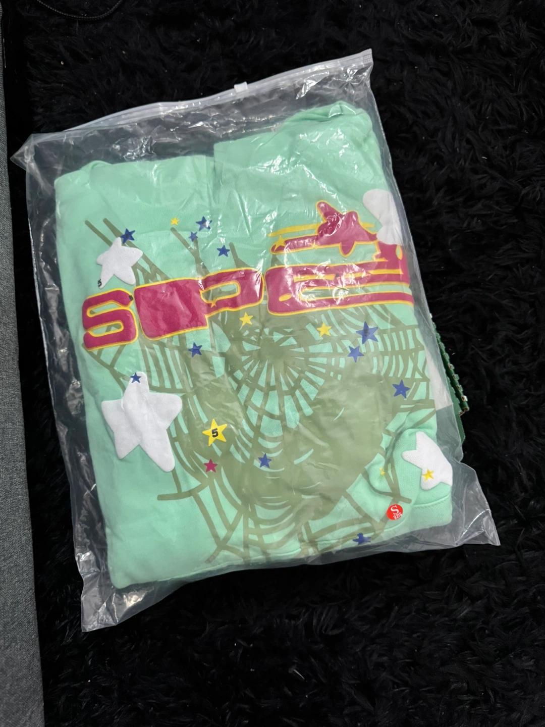 Sp5der Hoodie Mint Green - photo 2