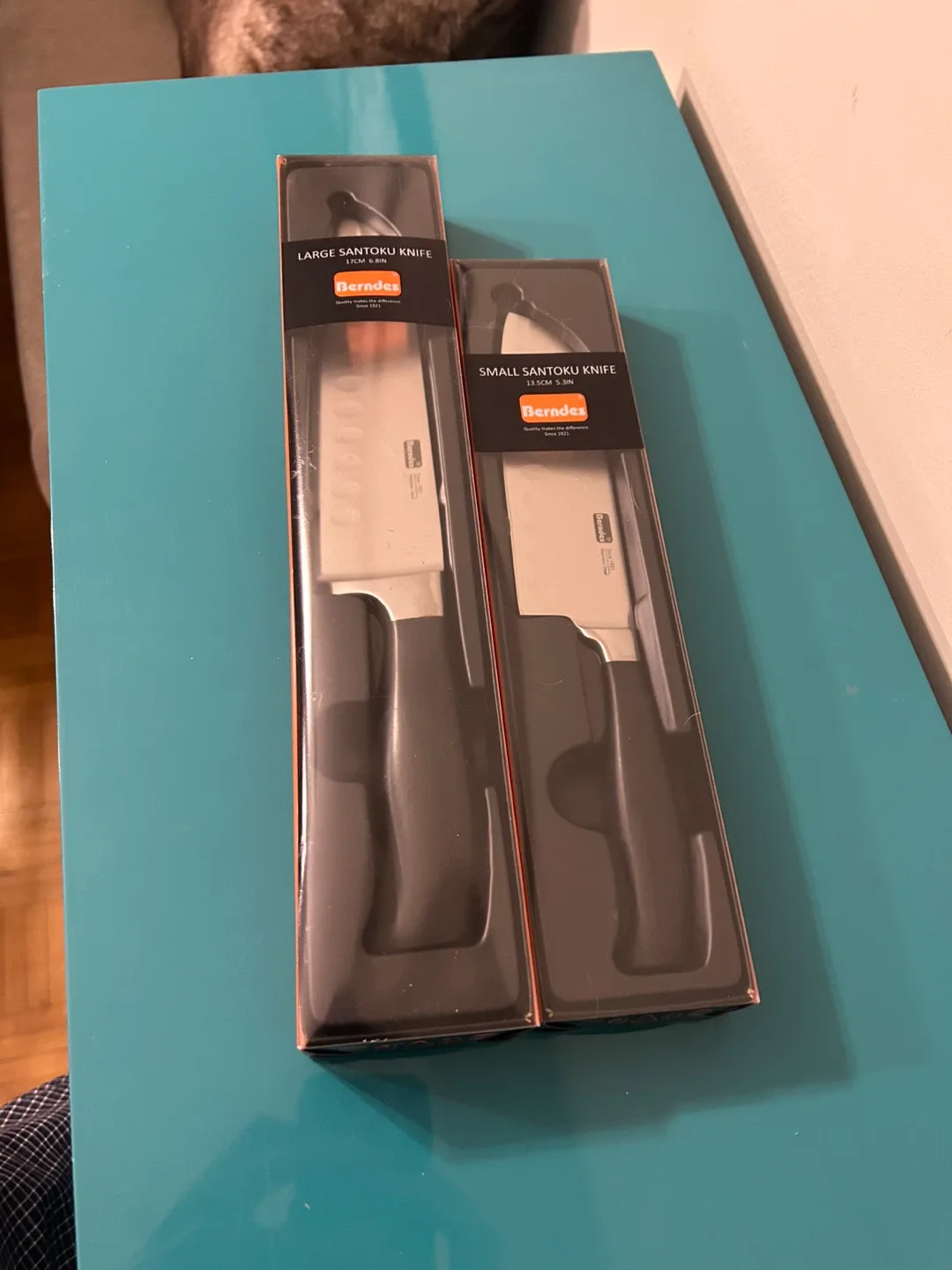 NEW Santoku Knife Set – Large & Small