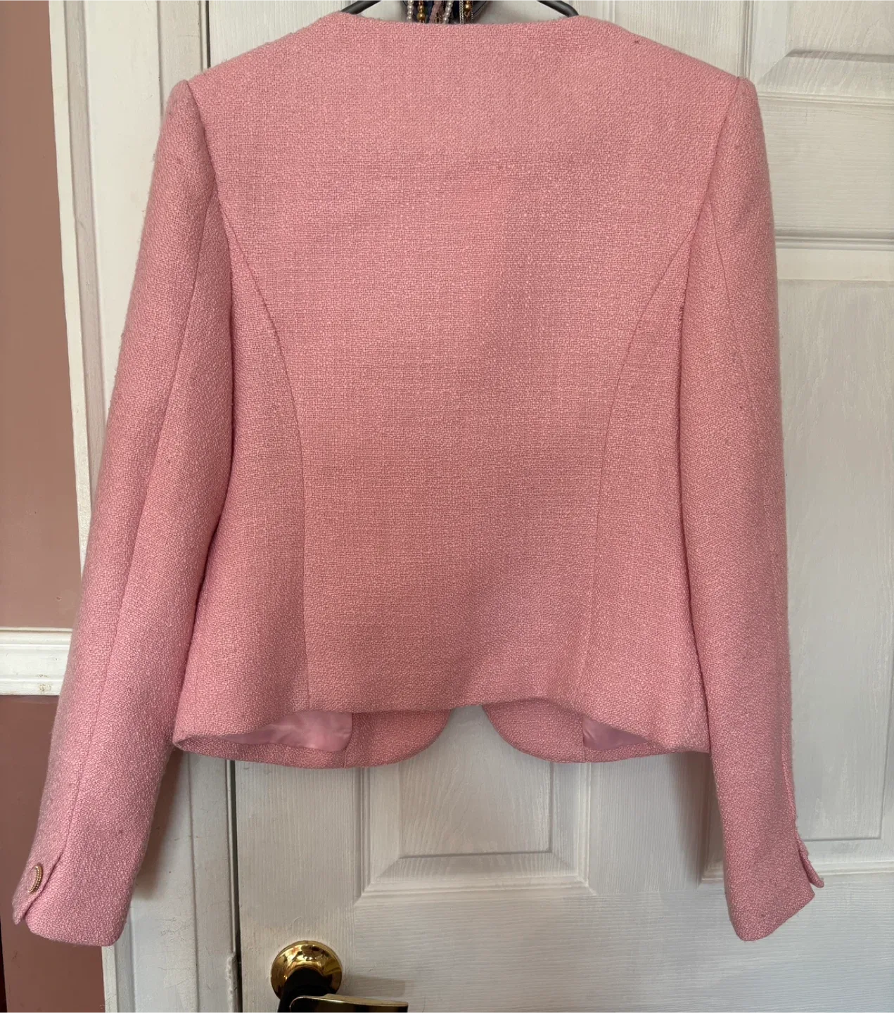 Thierry Mugler Pink Blazer - Size 8 image indicator(2)
