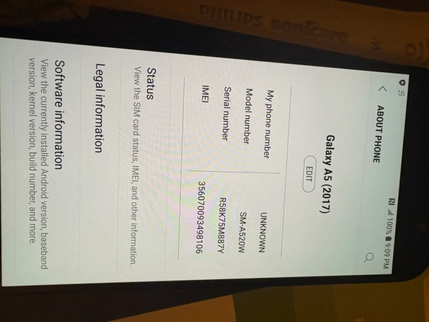 Samsung Galaxy A5 (2017) - SM-A520W image indicator(2)