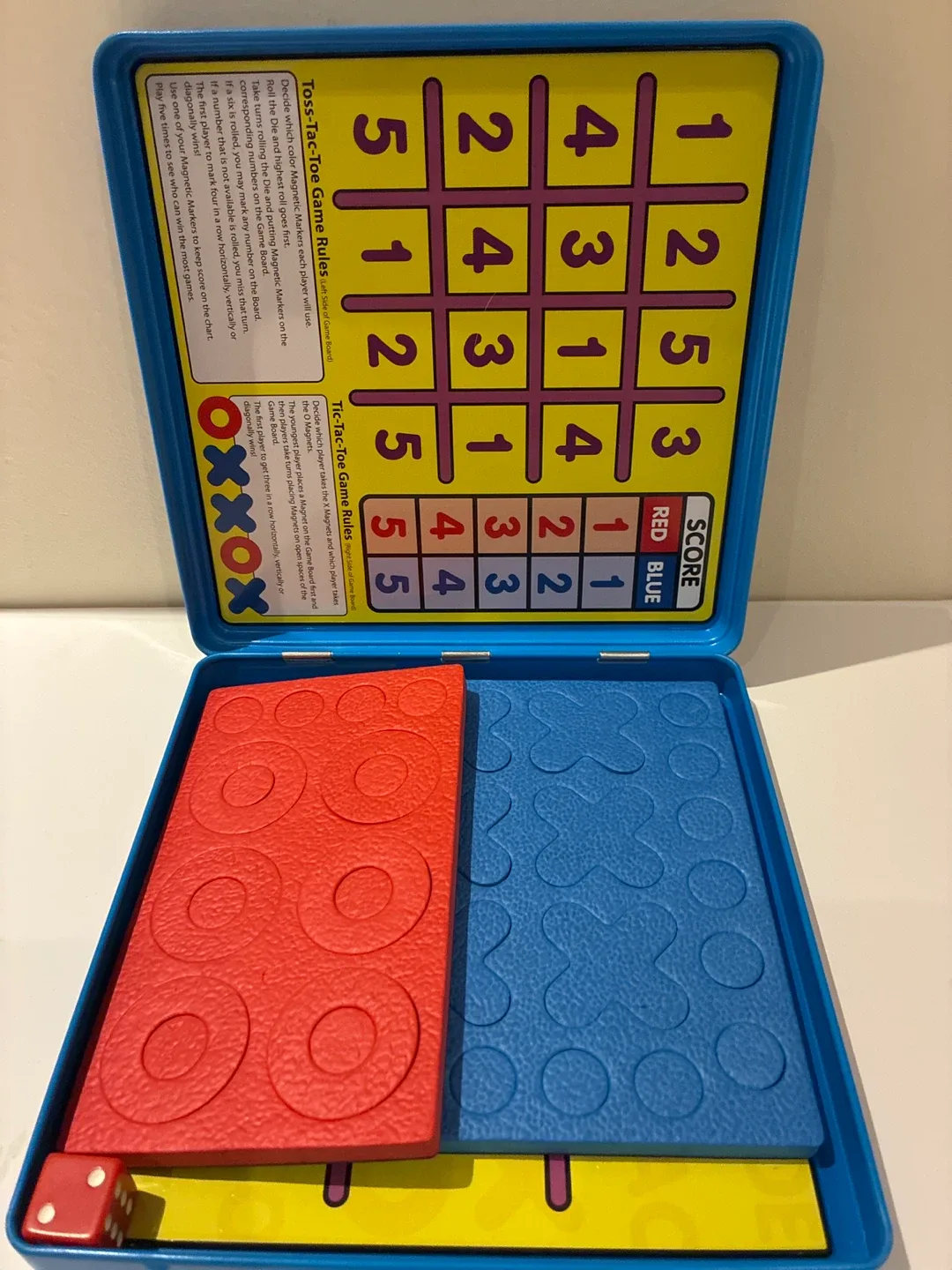 Take 'N' Play Tic-Tac-Toe Magnetic Game image indicator(2)