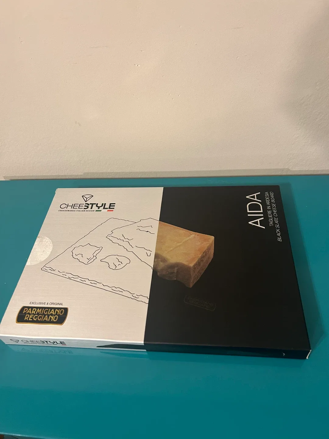 NEW Black Slate Cheese Board