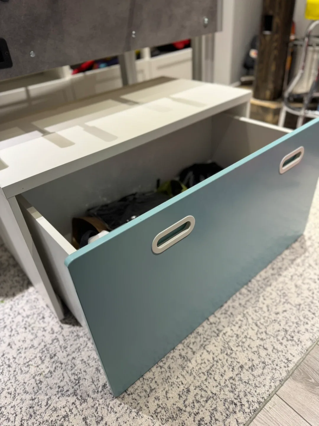 White & Blue Storage Drawer Box image indicator(6)