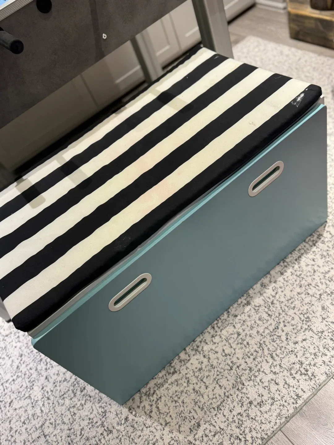 White & Blue Storage Drawer Box image indicator(7)