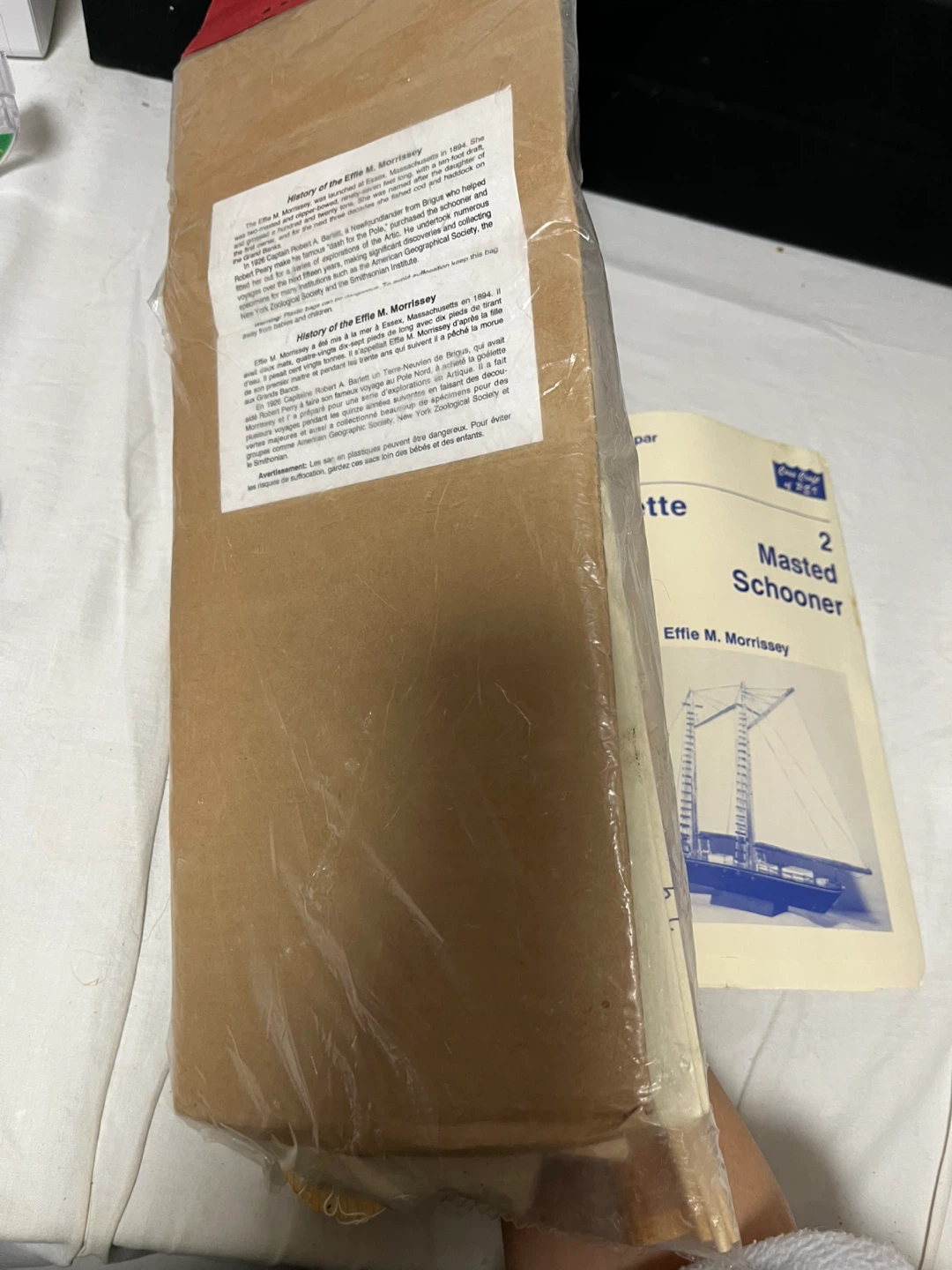 Effie M. Morrissey 2 Masted Schooner Model Kit - photo 2