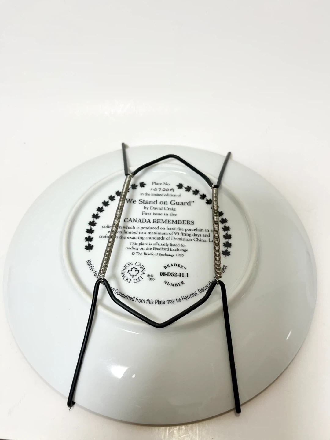 Bradford Exchange "We Stand on Guard" Plate - photo 2