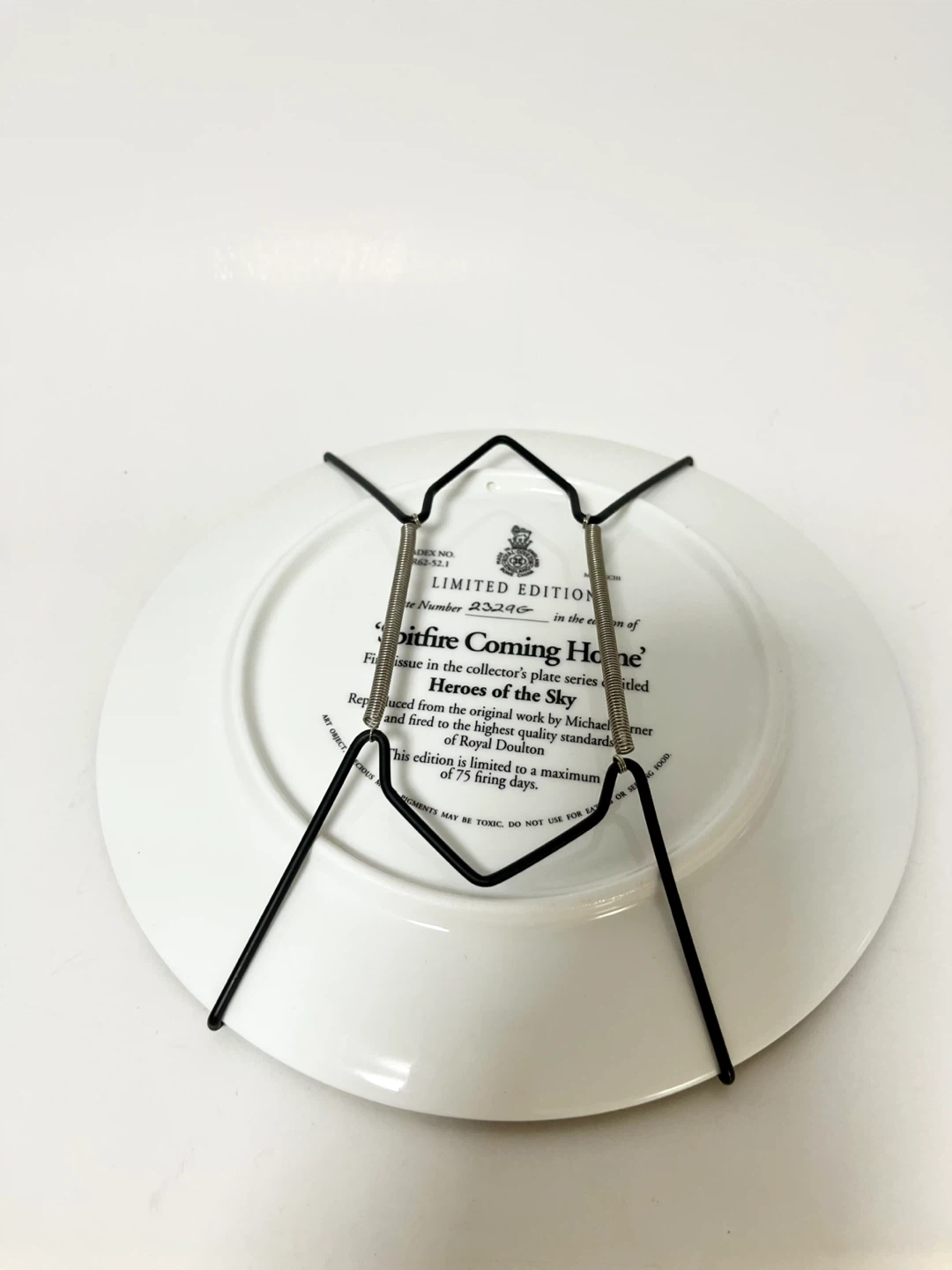 Heroes of the Sky Collector's Plate - photo 2