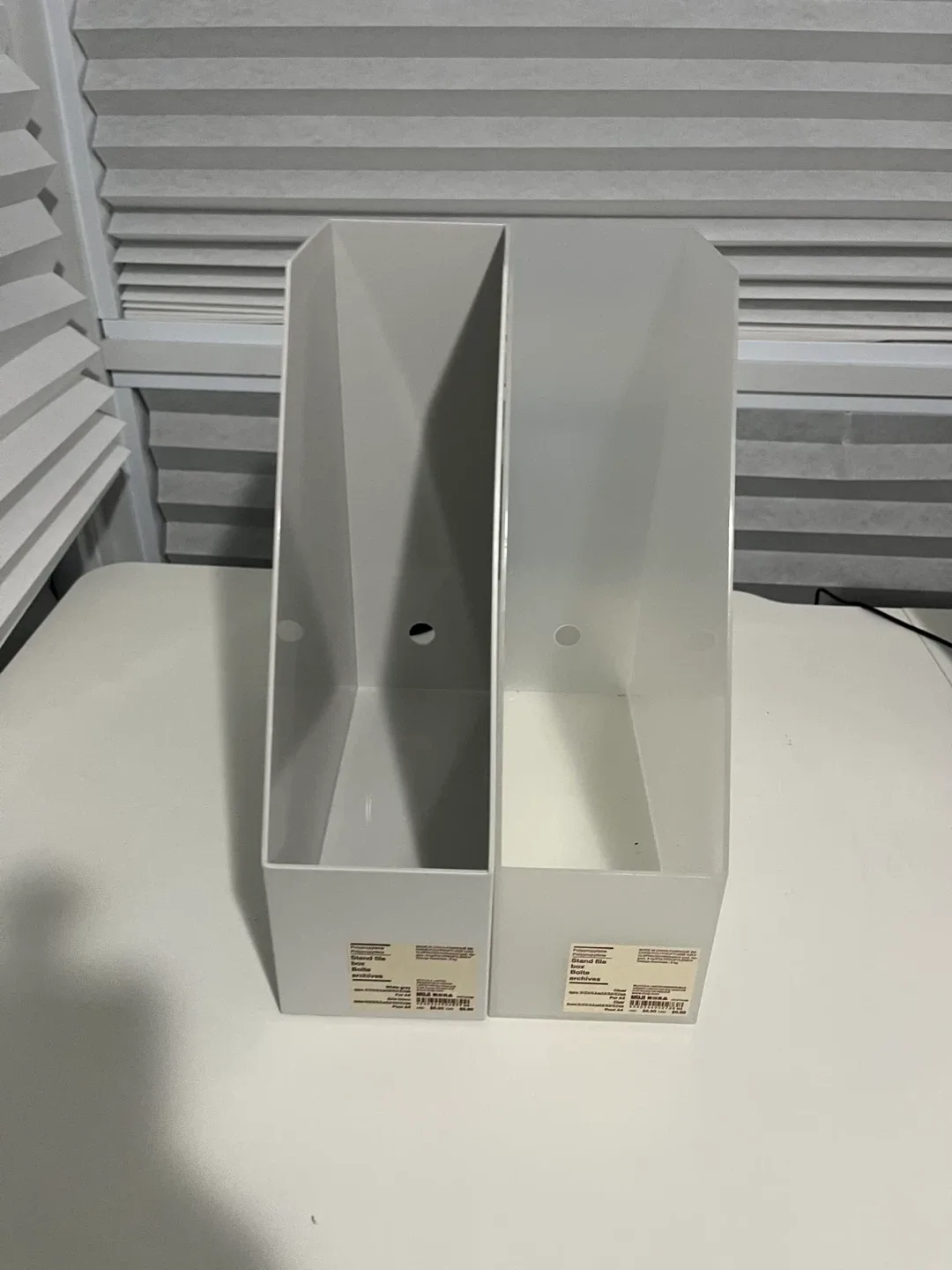 Muji Magazine File Box, Set of 2