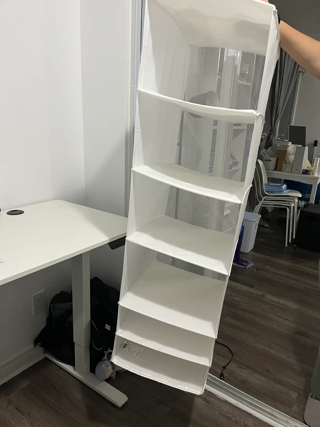 IKEA SKUBB Hanging Organizer - White image indicator(2)