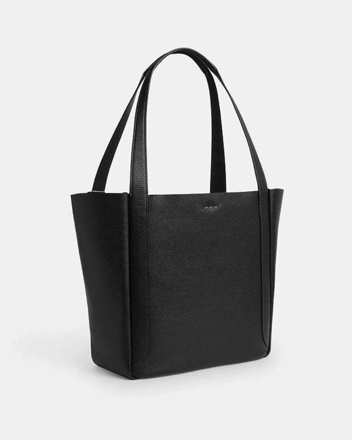 NEW | Coach Black Hadley Leather Tote Bag image indicator(3)