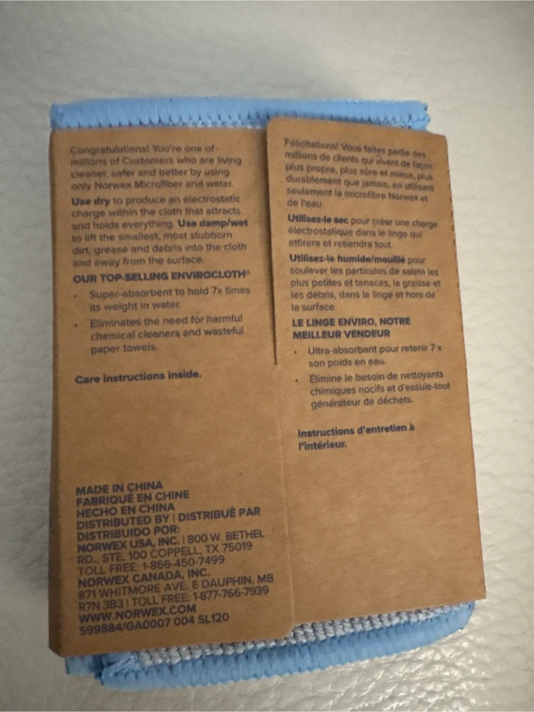 10 Mini Norwex Enviro cloths image indicator(2)