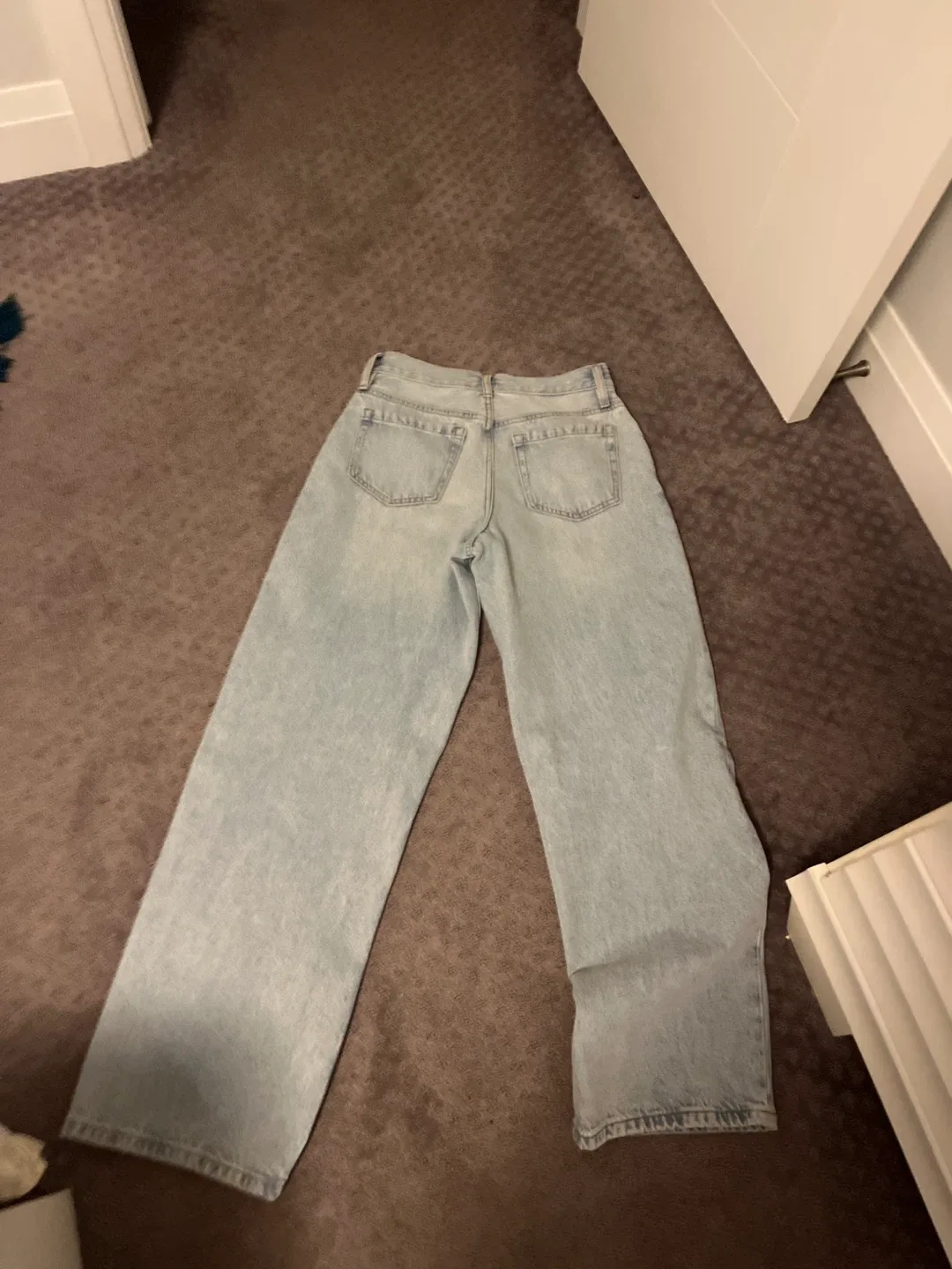 Garage Light Wash Wide Leg Jeans - Size 26 image indicator(2)