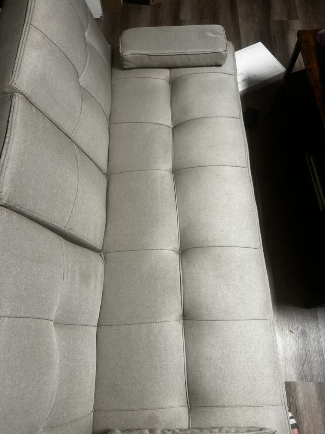 Gray Futon Sofa Bed image indicator(3)