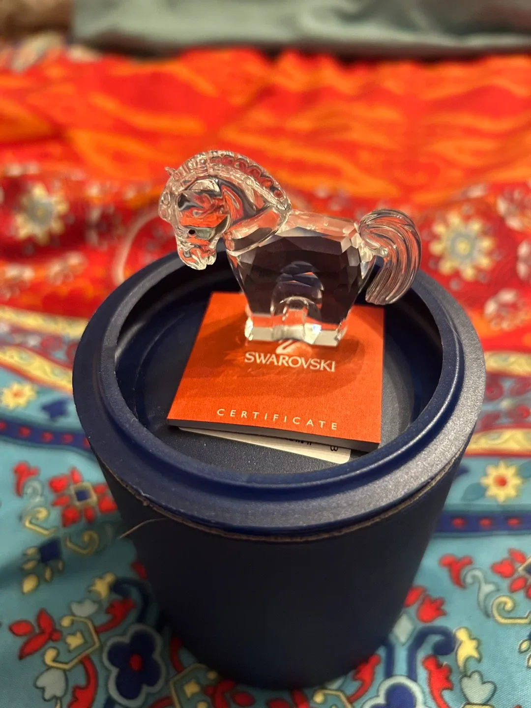 Swarovski Crystal Figurine Zodiac Horse image indicator(4)